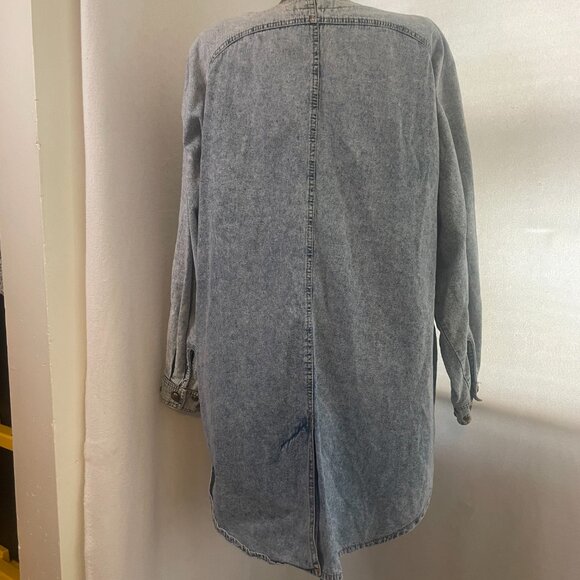 Vintage Monique Fashions embellished denim shacket - Picture 8 of 12